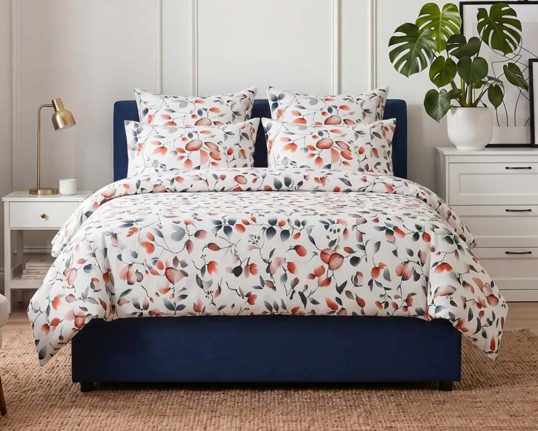 Komplet pościeli bawełnianej FLORAL