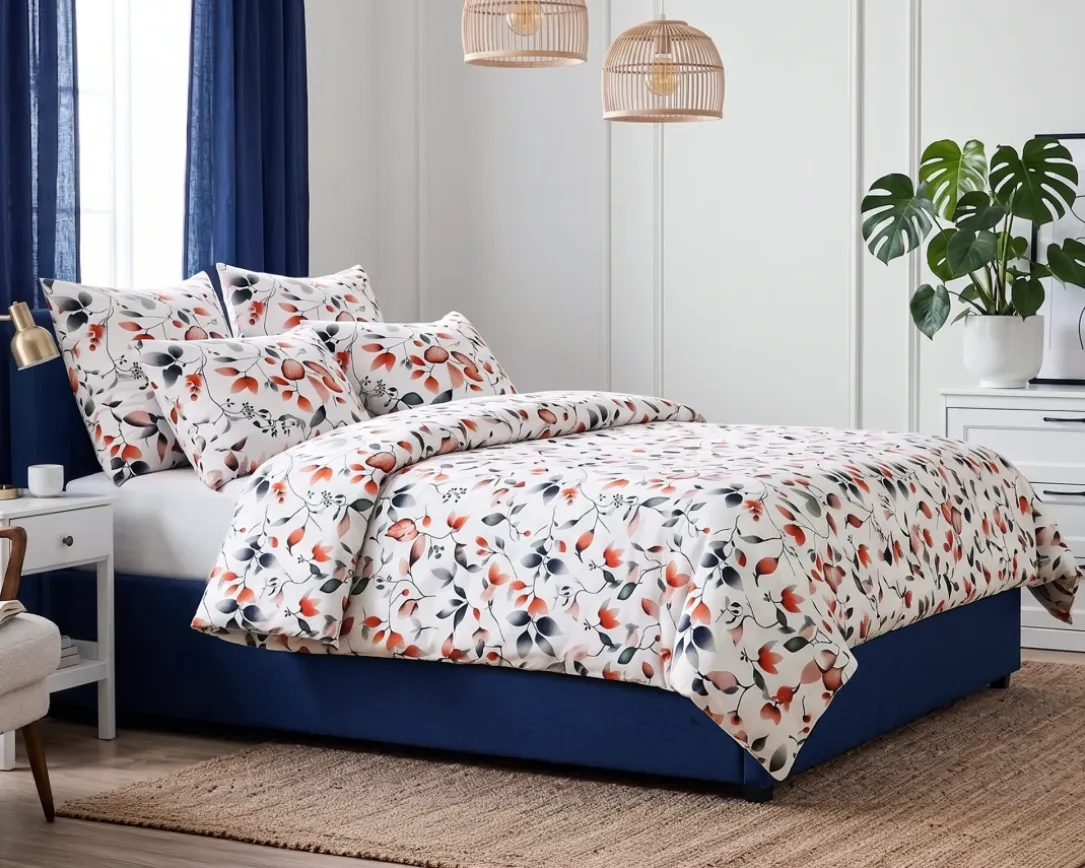 Komplet pościeli bawełnianej FLORAL
