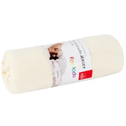 Prześcieradło dziecięce JERSEY białe